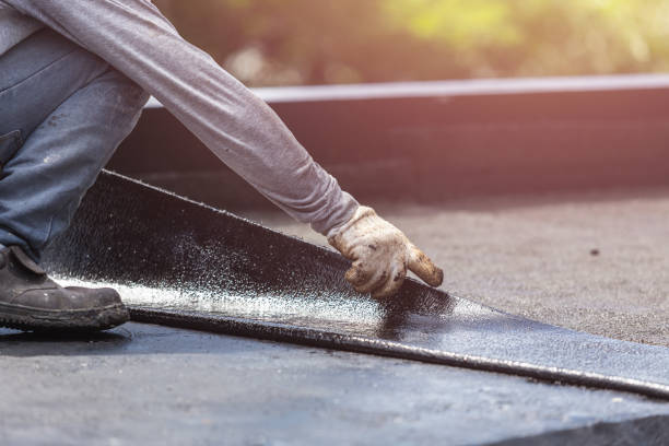 Professional Interior Drainage System technician working in Hicksville, NY